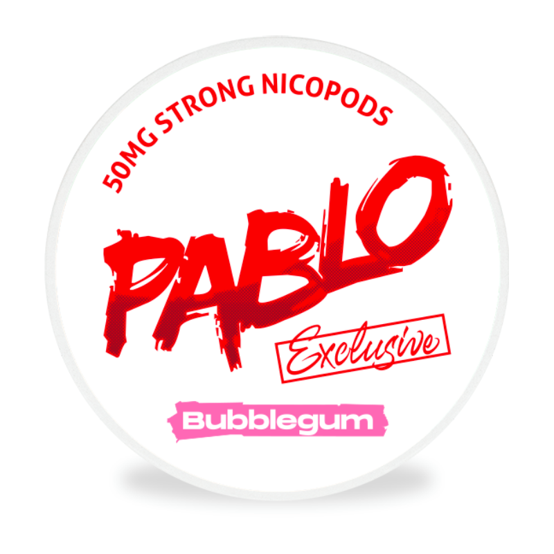 Bubblegum Nicotine Pouches by Pablo