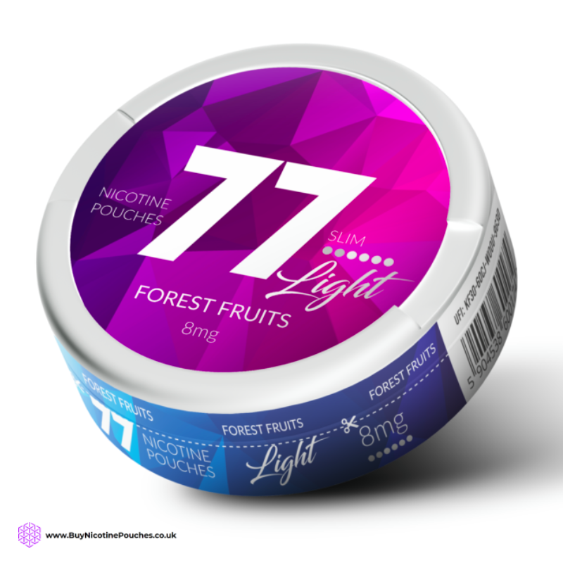 Forest Fruits Nicotine Pouches By 77