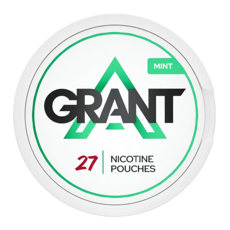 Mint Nicotine Pouches by Grant SNUS