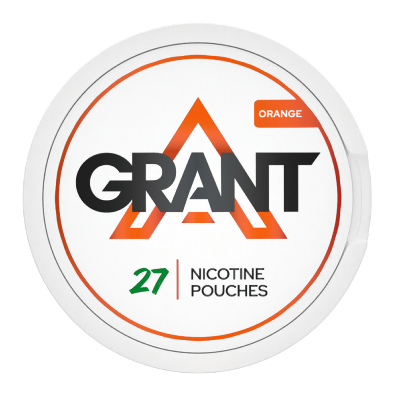 Orange Nicotine Pouches by Grant SNUS